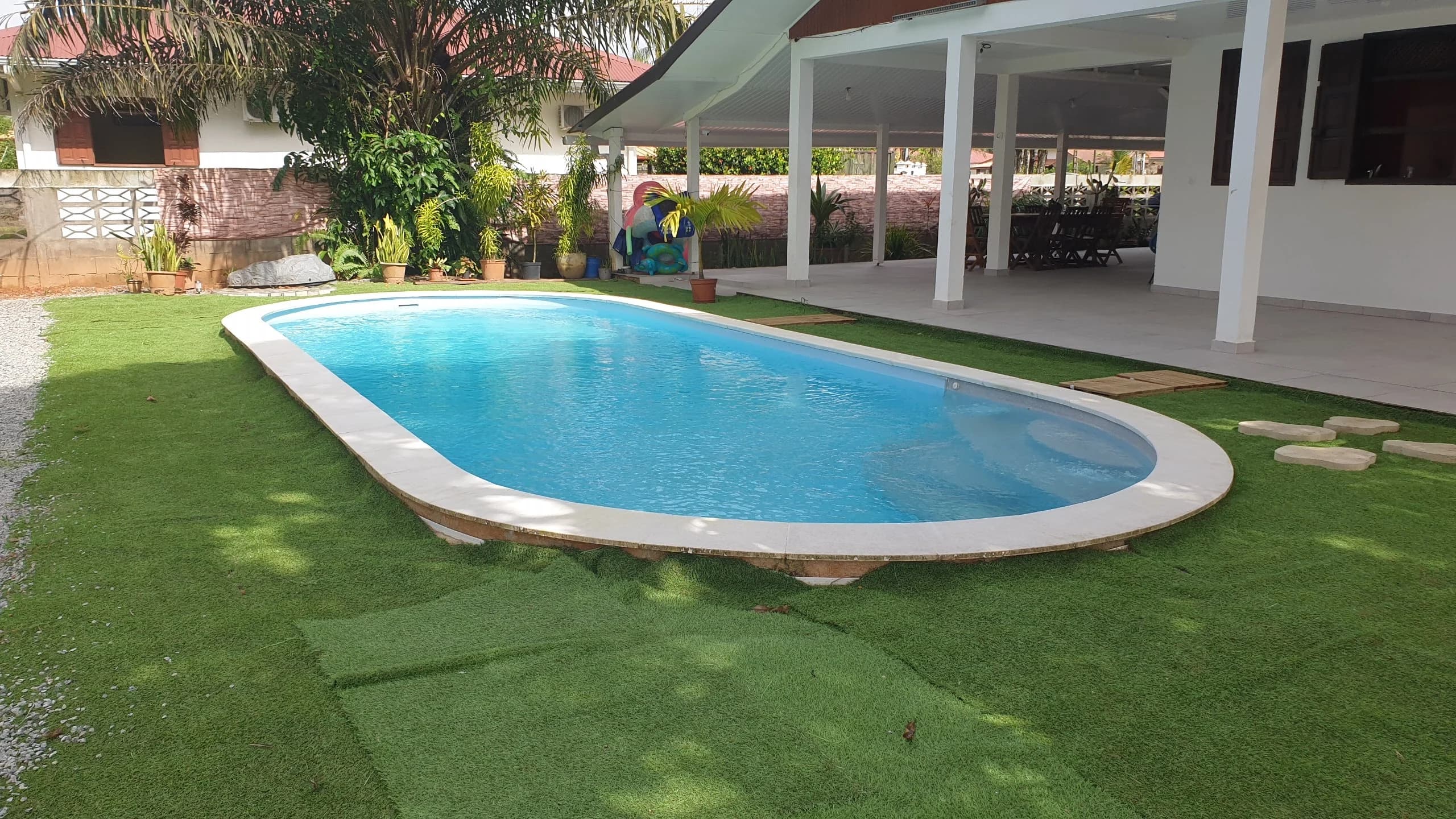Piscine sur mesure réalisée par C KMER Building au Cameroun — 14
